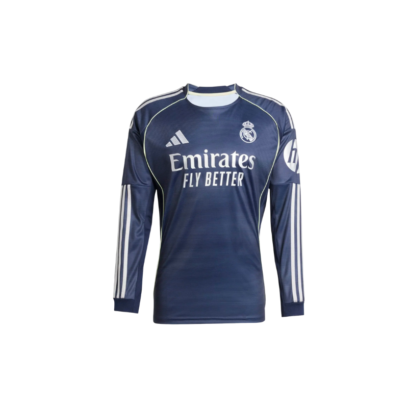 Camiseta Real Madrid 25/26 2ª equipación manga larga