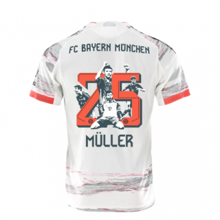 Camiseta Bayern Múnich 25/26 2ª equipación edición homenaje Müller