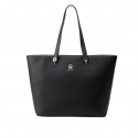 Bolso Tommy Hilfiger Emblem Tote Negro | Vulkano Shop