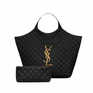 Bolso Saint Laurent Icare Shopper Negro | Vulkano Shop
