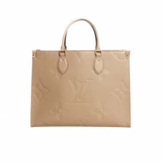 Bolso Louis Vuitton Onthego Monograma Beige | Vulkano Shop