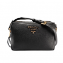 Bolso Prada Saffiano Negro Bandolera | Vulkano Shop