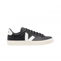 Veja Campo Chromefree Cuero Negro y Blanco