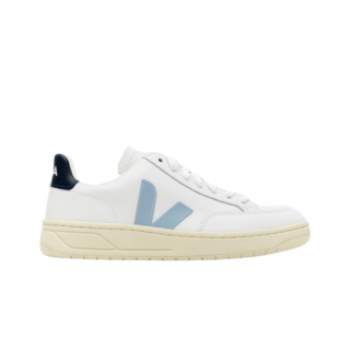 Veja V-12 Leather White Steel Náutico