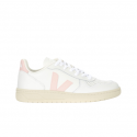 Veja V-10 Leather White Petale