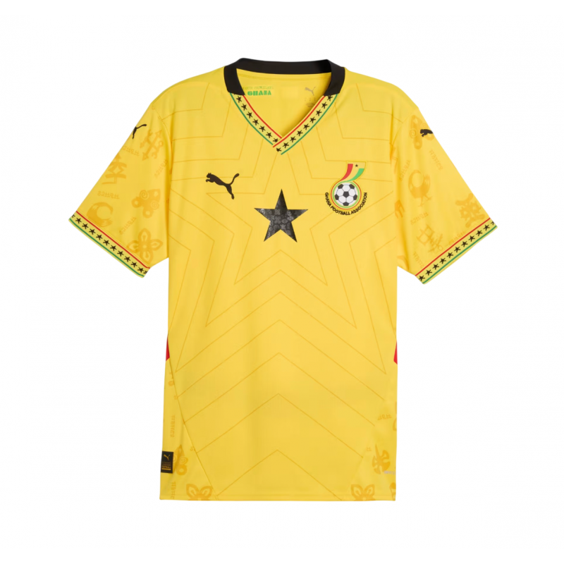 Camiseta Ghana 24/25 2ª equipación