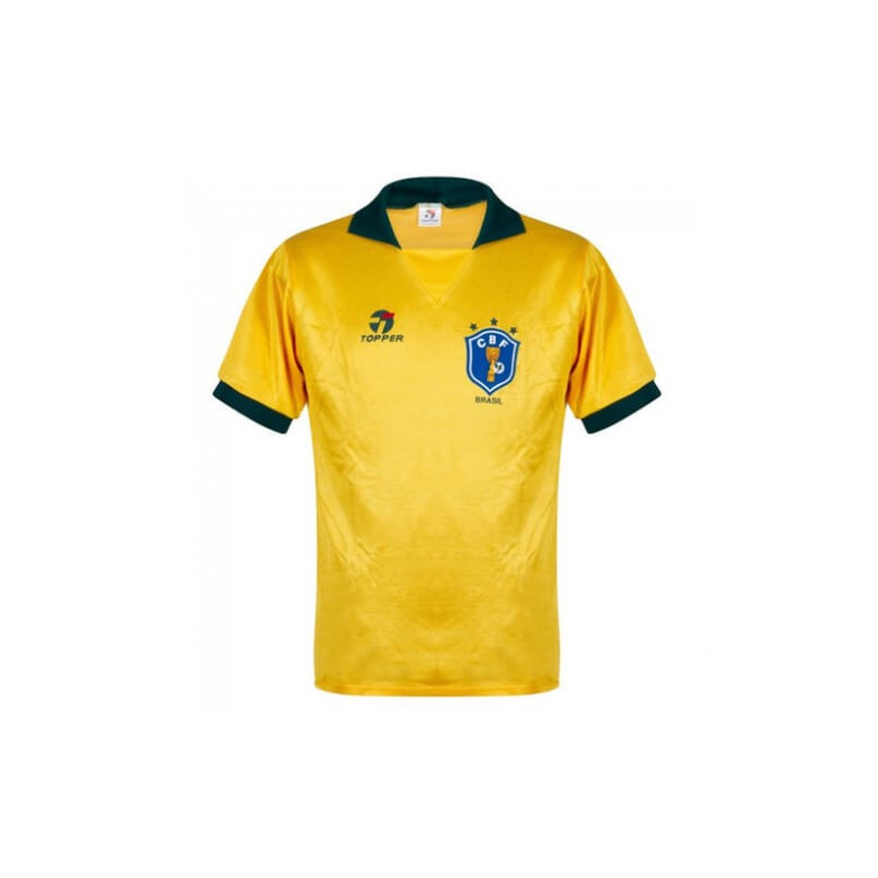 Camiseta Retro Brasil 88/89