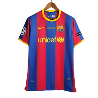 Camiseta Retro Barcelona 10/11 1ª Equipación – Edición Final Champions League