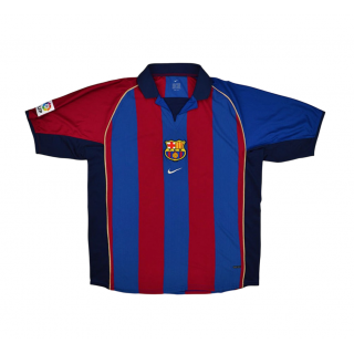 Camiseta retro FC Barcelona 01/02 1ª equipación