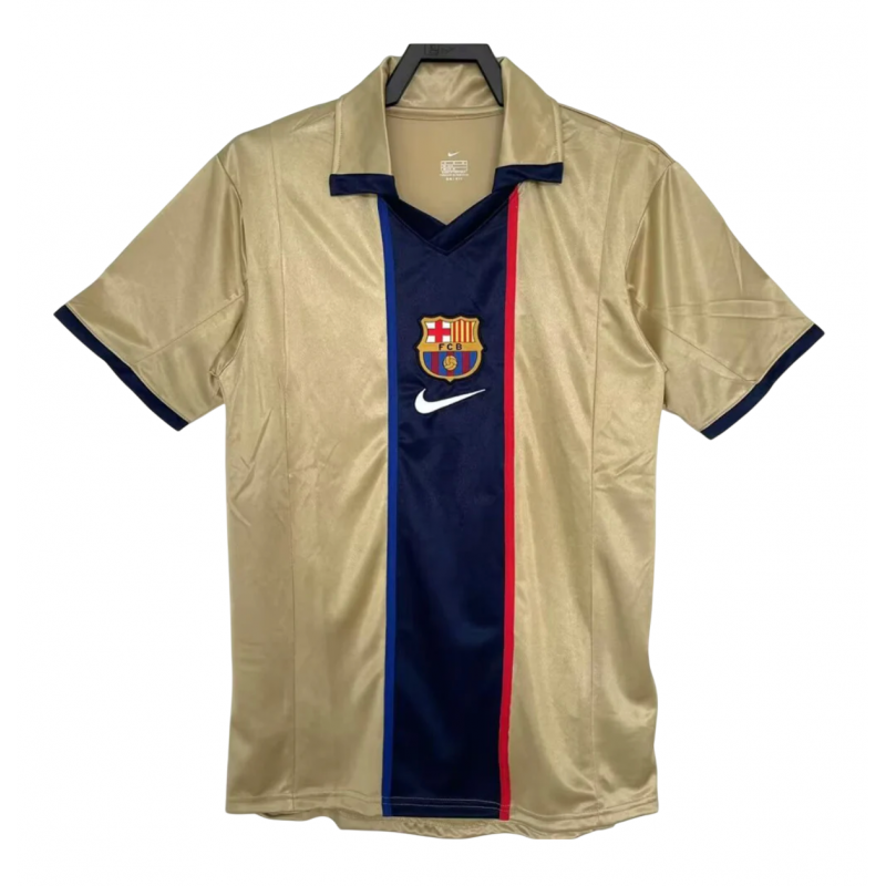 Camiseta retro FC Barcelona 01/02 2ª equipación