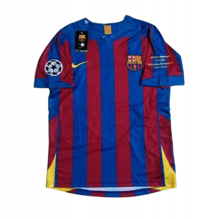 Camiseta retro FC Barcelona 05/06 1ª equipación – Edición Final Champions