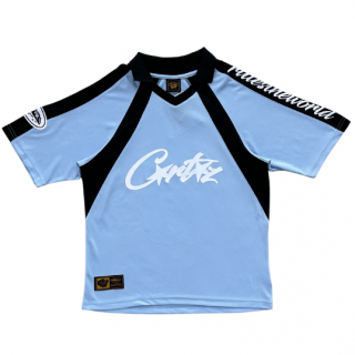 Corteiz Panel Jersey Sky Blue | Vulkano Shop