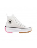Converse Run Star Hike High Top Blancas y Rosas | Vulkanoshop