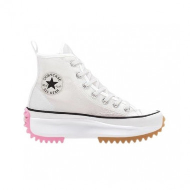 Converse Run Star Hike High Top Blancas y Rosas | Vulkanoshop