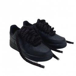 Nike AF1 Rope Laces Negras | Vulkanoshop