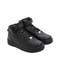 Nike Air Force One Negras Altas | Vulkanoshop