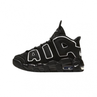 Nike Air More Uptempo Negras | Vulkanoshop