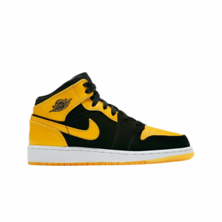Nike Air Jordan 1 Mid New Love Amarillas | Vulkanoshop