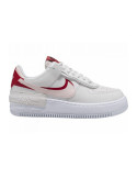 Nike Air Force 1 Shadow Crema y Rojas | Vulkanoshop