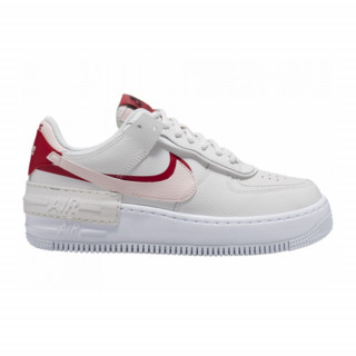 Nike Air Force 1 Shadow Crema y Rojas | Vulkanoshop