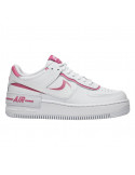 Nike Air Force 1 Shadow Blancas y Rosas | Vulkanoshop