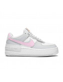 Nike Air Force 1 Shadow Grises y Rosas | Vulkanoshop