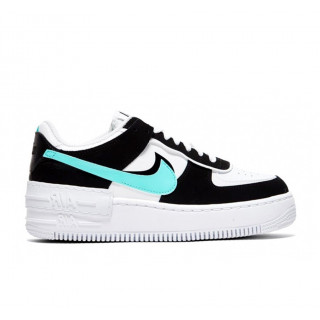 Nike Air Force 1 Shadow Negras y Azules | Vulkanoshop