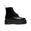 Dr. Martens Altas Cremallera Plataforma Negros