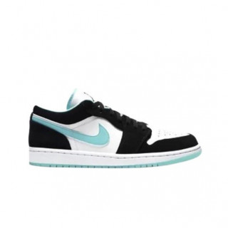 Nike Air Jordan 1 LOW Negras y Celeste