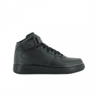 Nike Air Force One Negras Altas | Vulkanoshop
