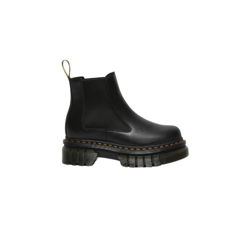 Dr.Martens Negras Con Plataforma Sin Cordones