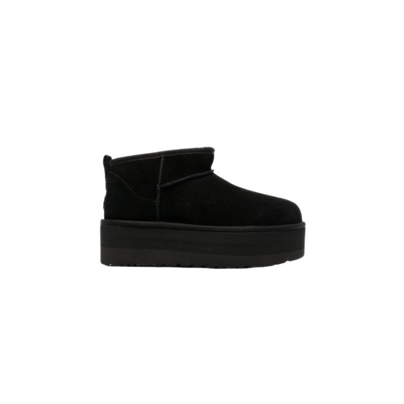 UGG Bota Con Plataforma Negra