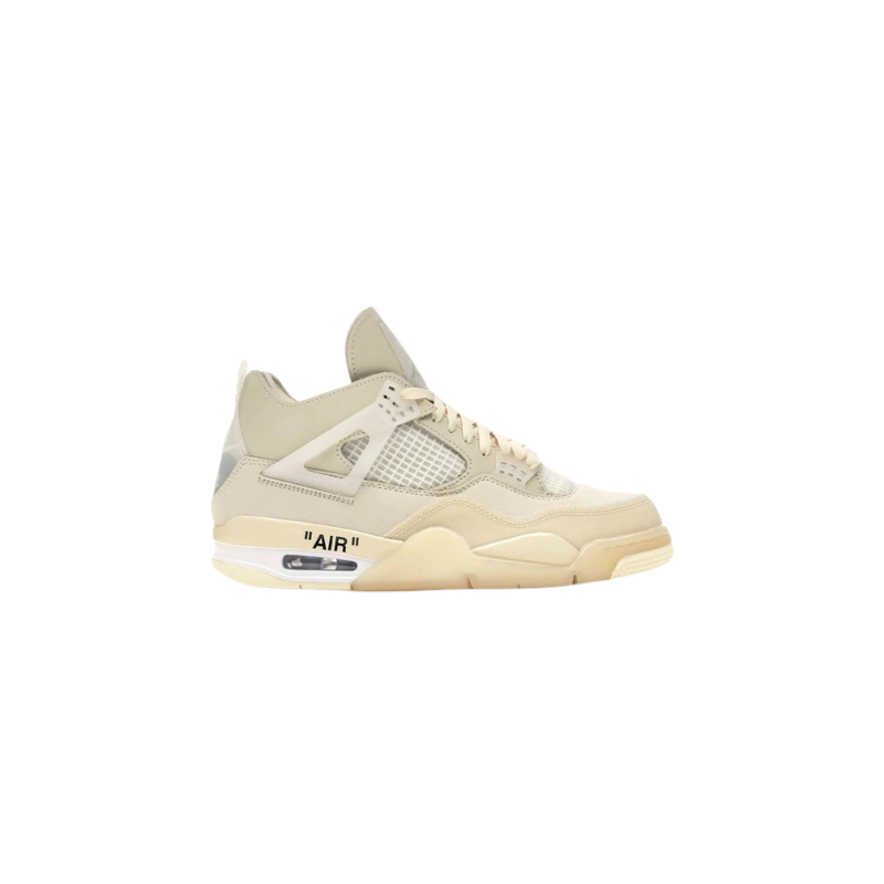 Air Jrdan 4 Off White Sail