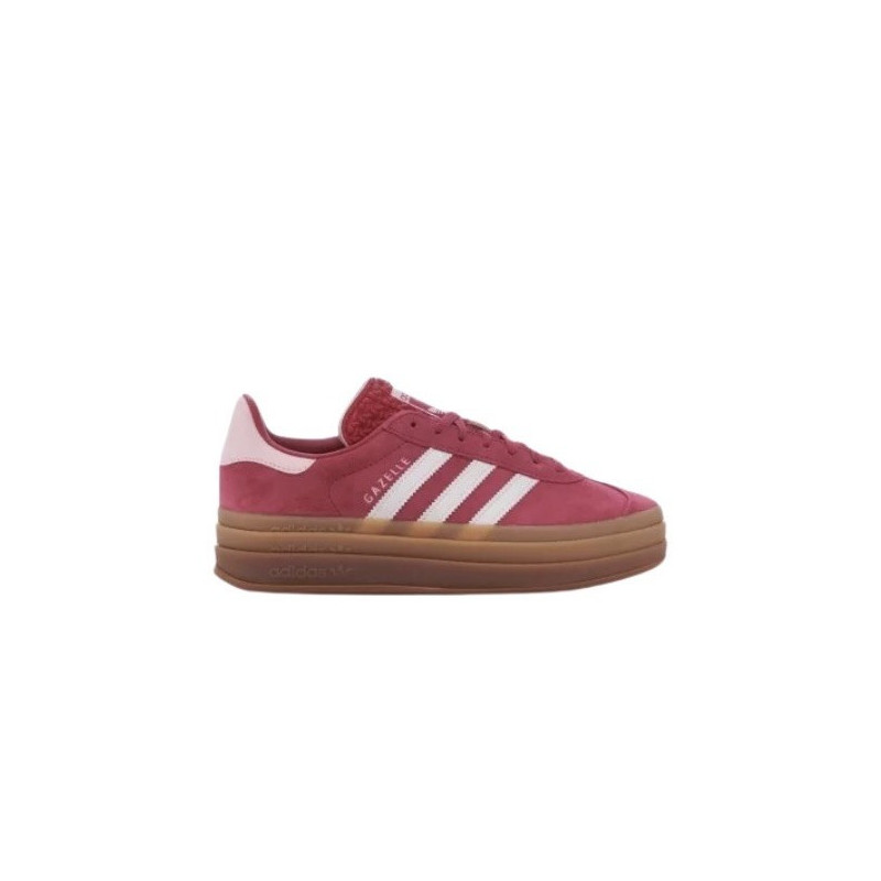 Adidas Gazelle Plataforma Rosas Oscuro