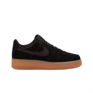 Nike Air Force One Black Suede | Vulkanoshop