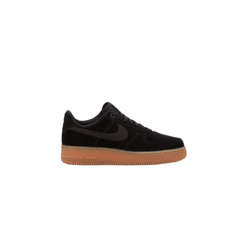 Nike Air Force One Black Suede | Vulkanoshop