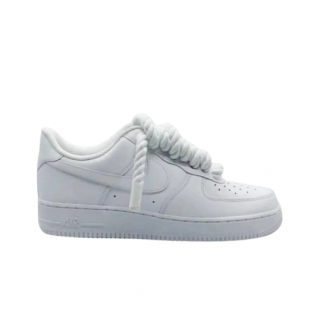 Nike AF1 Blancas Rope Laces White | Vulkanoshop