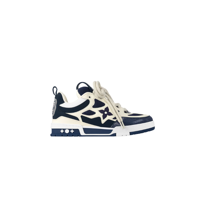 Louis Vuitton Skate Blancas y Azules | Vulkano Shop