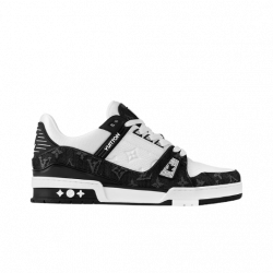 Louis Vuitton Trainer White Black | Vulkano Shop