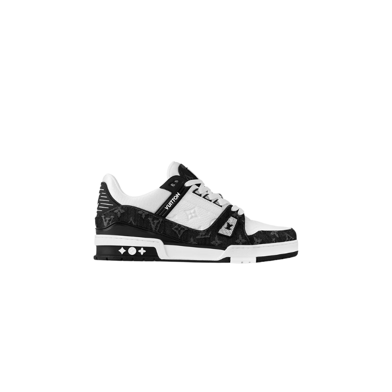 Louis Vuitton Trainer White Black | Vulkano Shop