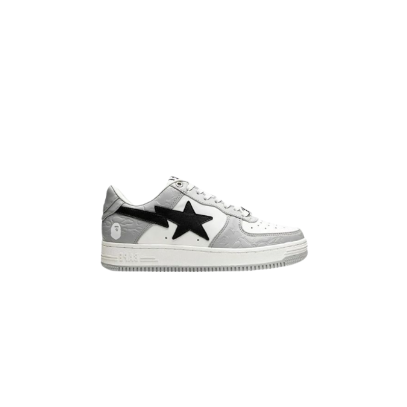Bape STA Low White Grey