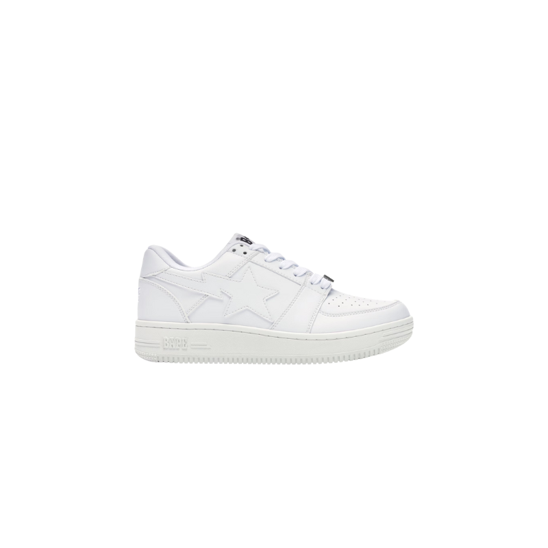 Bape STA Low White