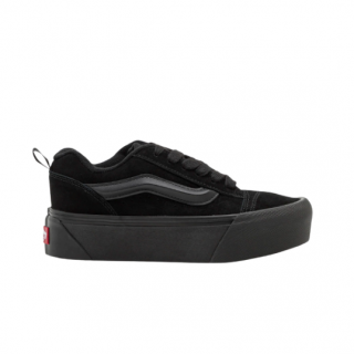 Vans KNU Negras Enteras Plataforma