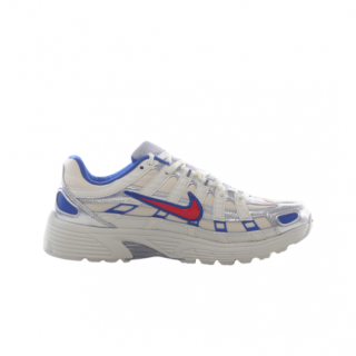 Nike P-6000 Beige Azules Logo Rojo | Vulkano Shop